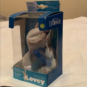 Dr.Browns lovey (pacifier with attachable teddy)